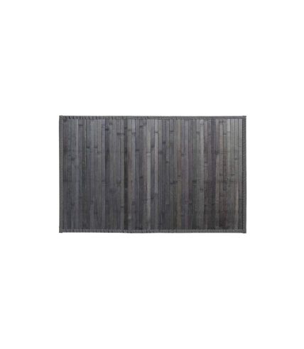 Tapis Bambou Latte 50x80cm Gris Foncé