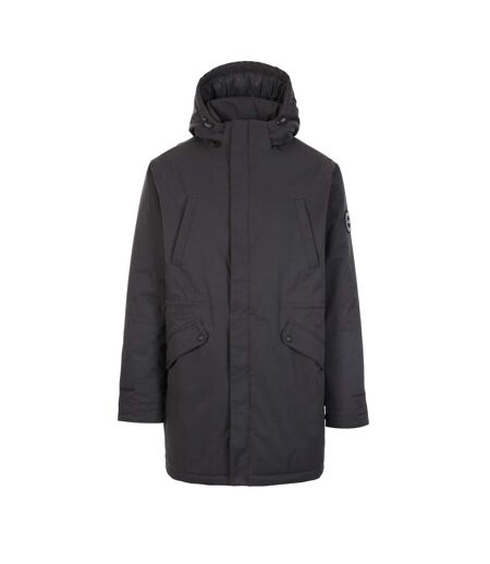 Mens Caleb Dlx Waterproof Jacket Dark Grey Trespass