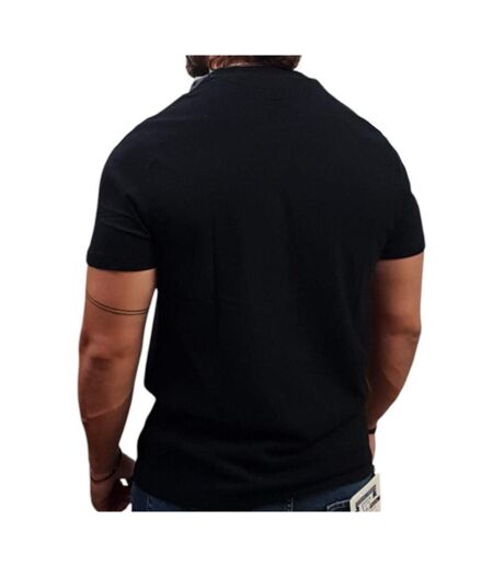 T-Shirt noir/crème homme superdry essential