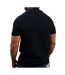 T-Shirt noir/crème homme superdry essential-2