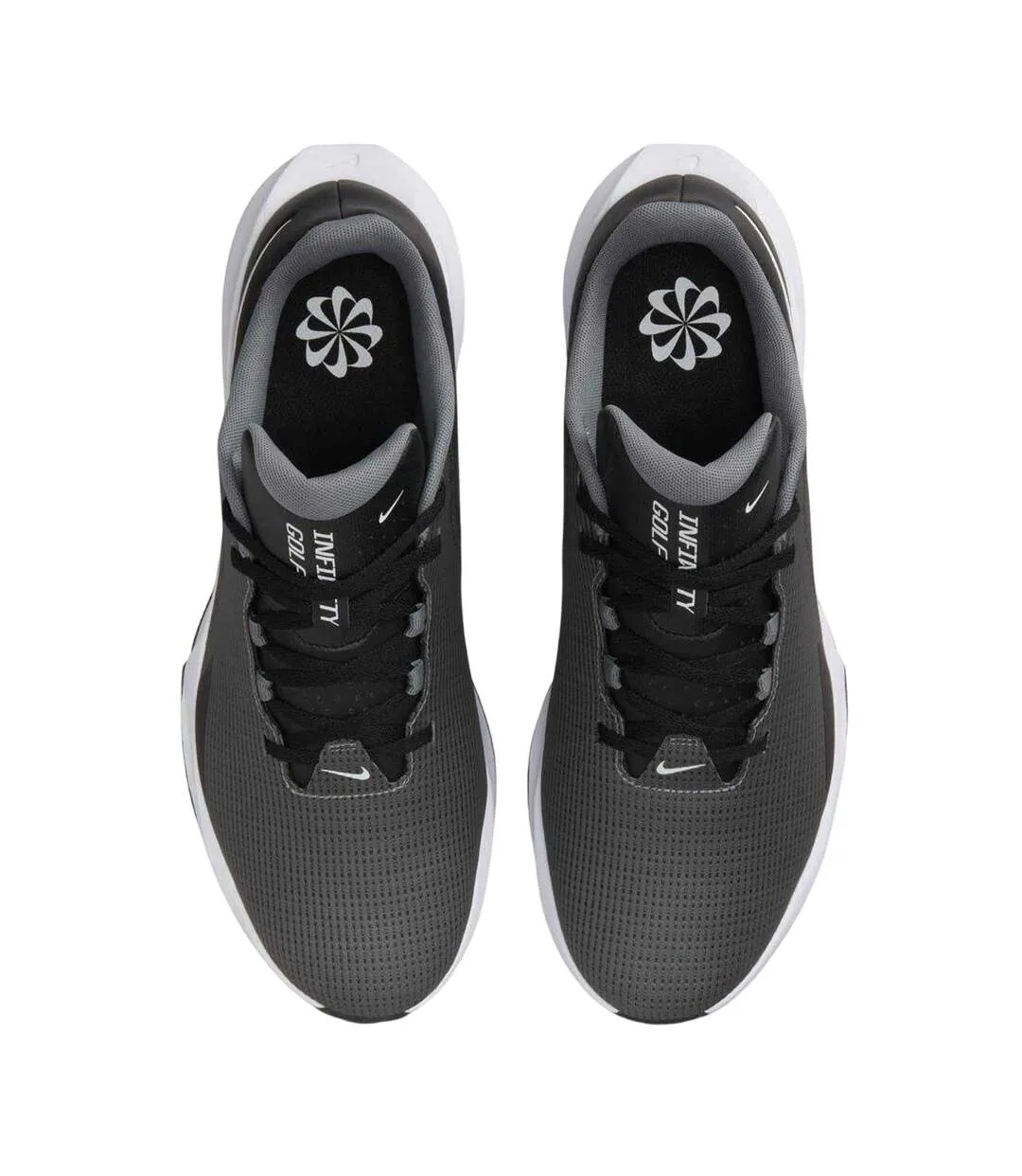 Chaussures De Golf Motif/style Logo Infinity G Nn Homme Noir Blanc Nike-3
