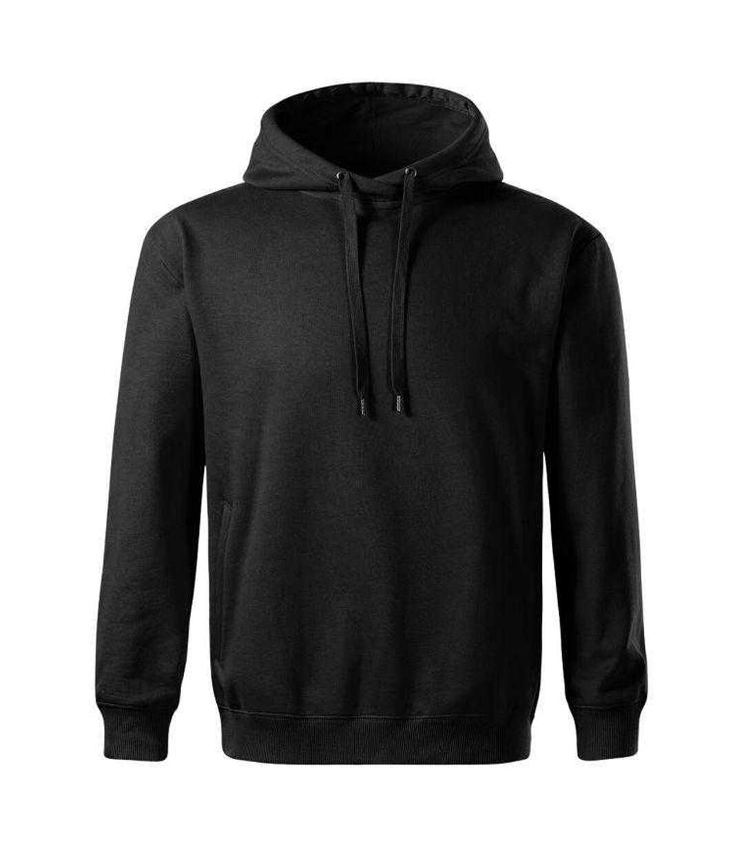 Sweat À Capuche Moon Homme Noir Malfini-1