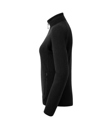 Womens Lightweight Fleece Jacket with Zipped Pockets and Fitted Warm Collar