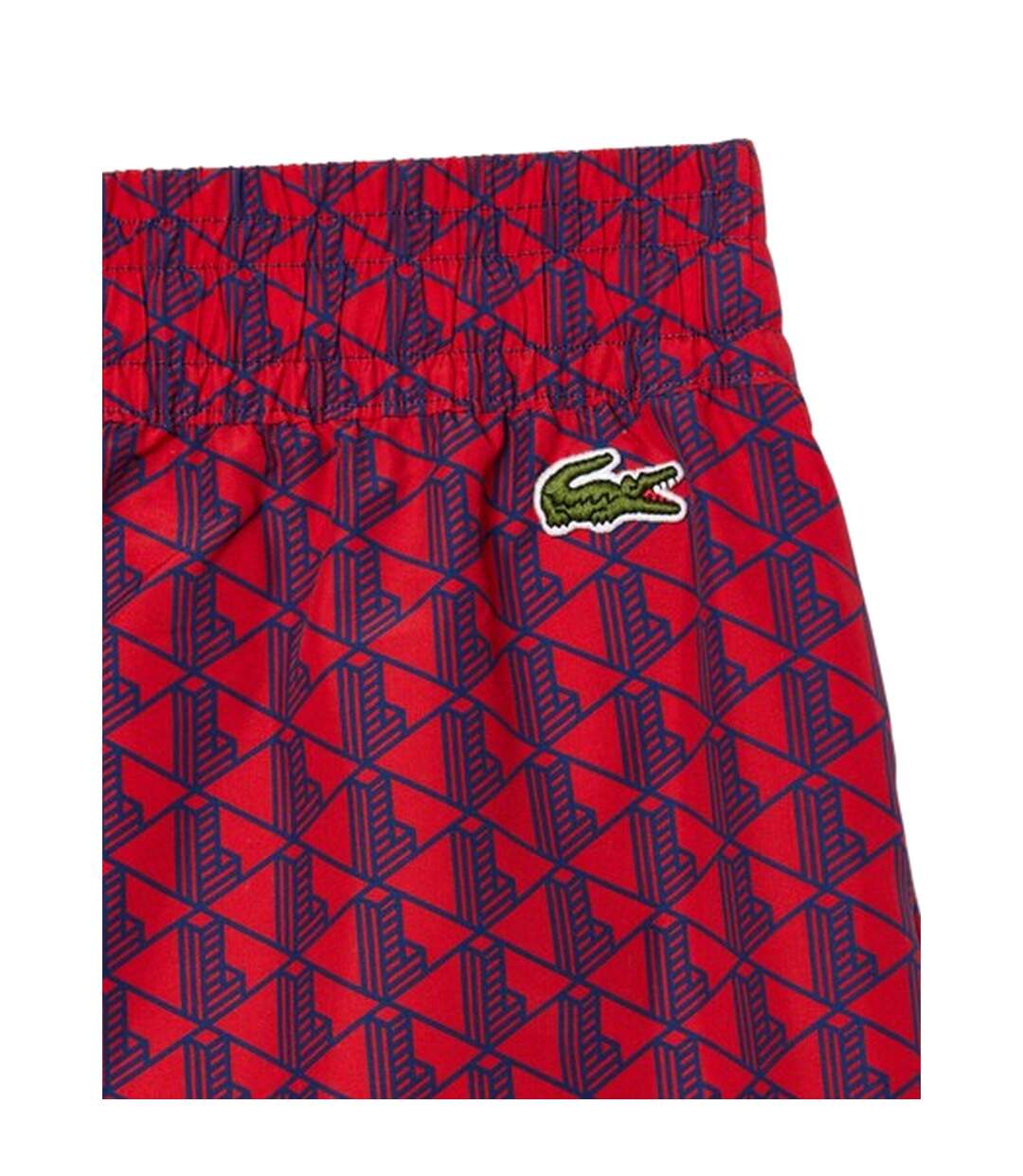 Pantalon De Jogging Motif/style Géométrique Femme Rouge Bleu Foncé Imprimé Lacoste-3