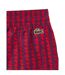 Pantalon De Jogging Motif/style Géométrique Femme Rouge Bleu Foncé Imprimé Lacoste-3