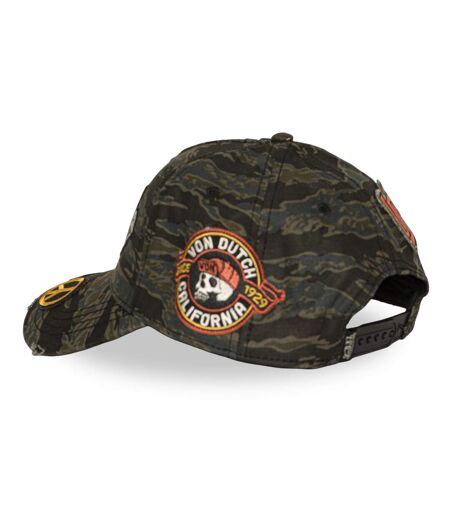 Casquette baseball effet usé avec patch Kamo Tiger Vondutch