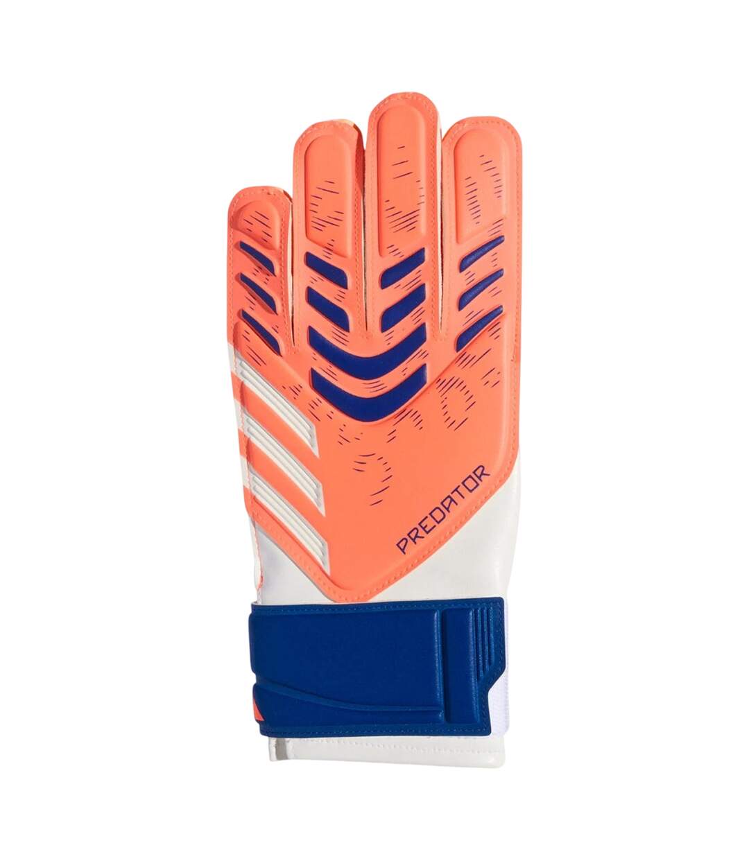Gants De Gardien De But Entraînement Motif/style Texturé Predator Enfant Orange Adidas-1