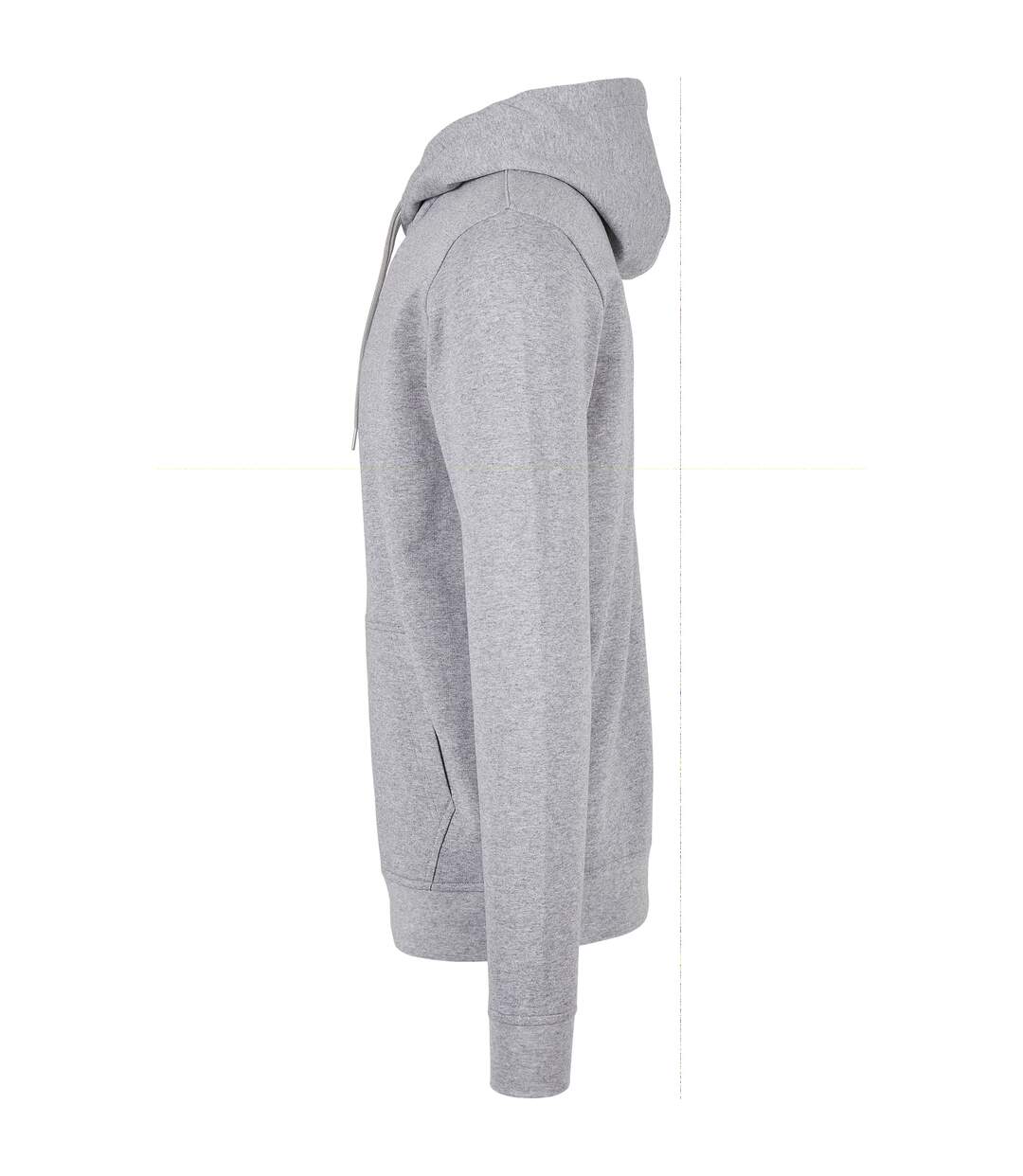 Build Your Brand Mens Basic Hoodie (Heather Grey) - UTRW8025-4