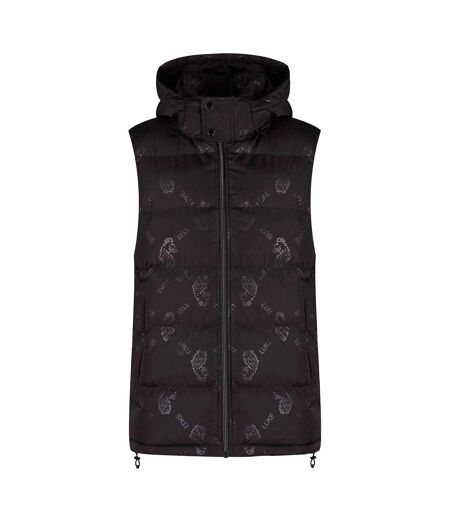 Mens Egrit Quilted Gilet Black Luke 1977