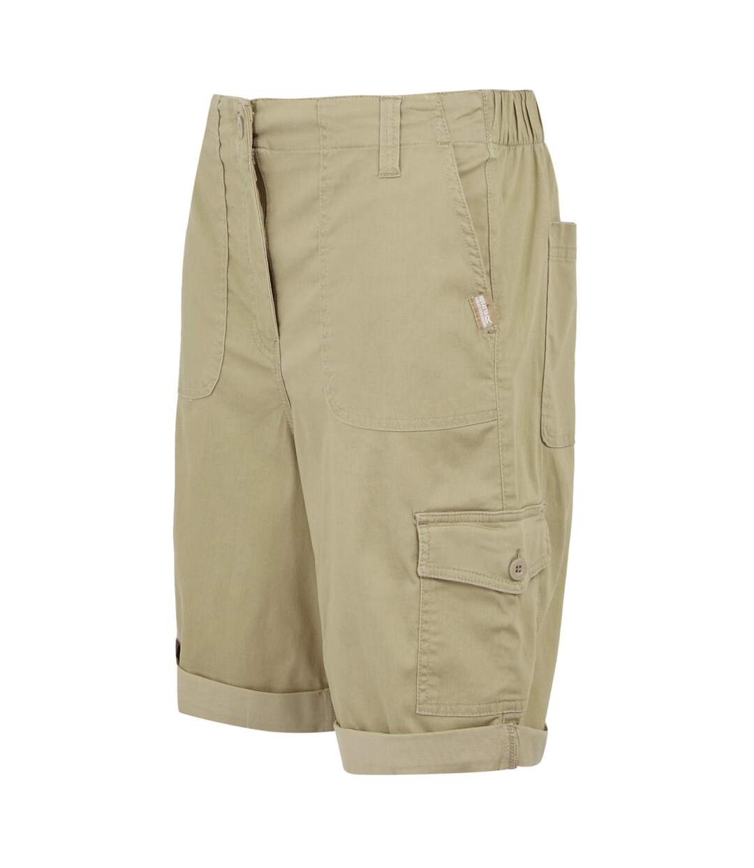 Womens/ladies Shorebella Shorts White Pepper Regatta-4