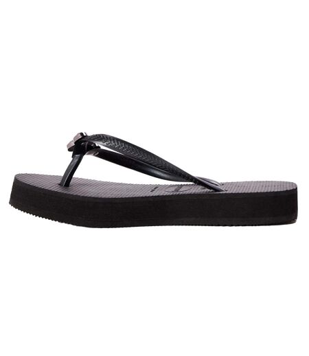 Tongs Motif/style Embelli Femme Noir Havaianas