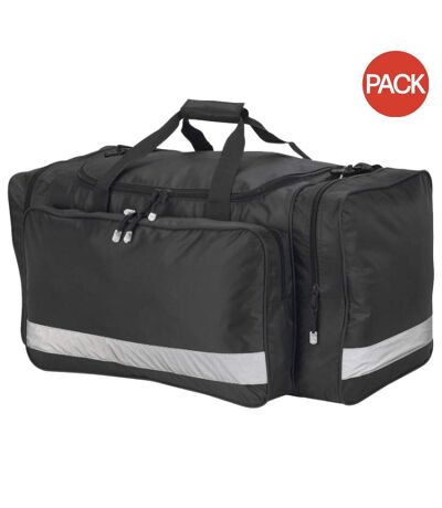 Lot de 2  Glasgow jumbo kit sac de voyage 75 litres taille unique noir Shugon