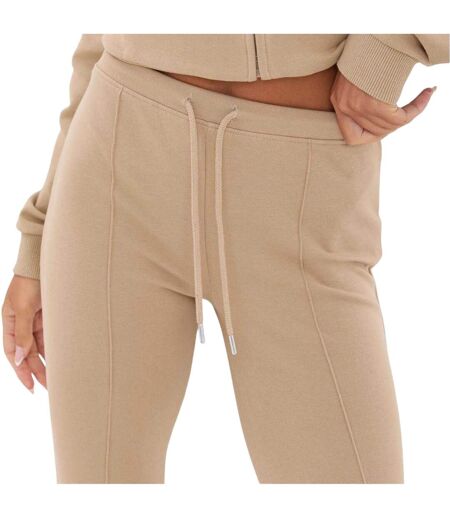 Pantalon De Jogging Motif/style Évasé Femme Taupe I Saw It First