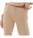 Pantalon De Jogging Motif/style Évasé Femme Taupe I Saw It First-4
