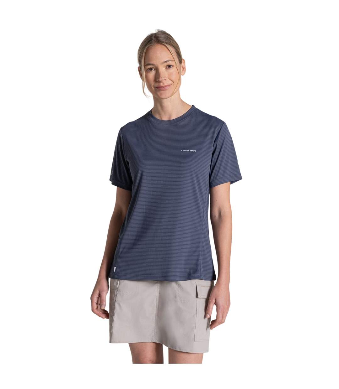 Womens/ladies Nosilife T-shirt Anthracite Craghoppers-4