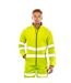 Result Veste soft shell recyclée double couche unisexe pour adultes (Jaune fluo) - UTRW9889-3