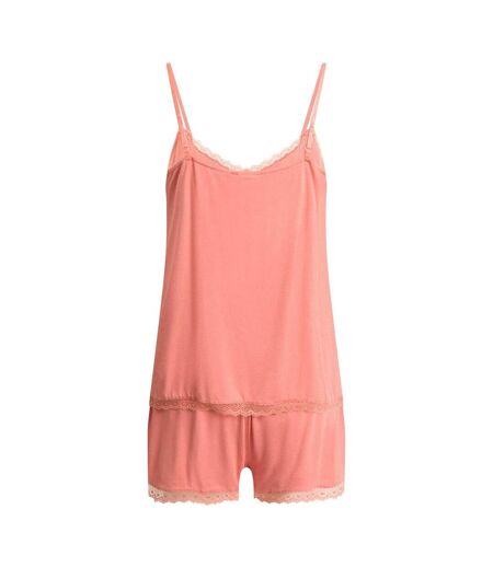 Ensemble De Pyjama Court Motif/style Lacets Kendall Femme Rose Clair CCDK Copenhagen