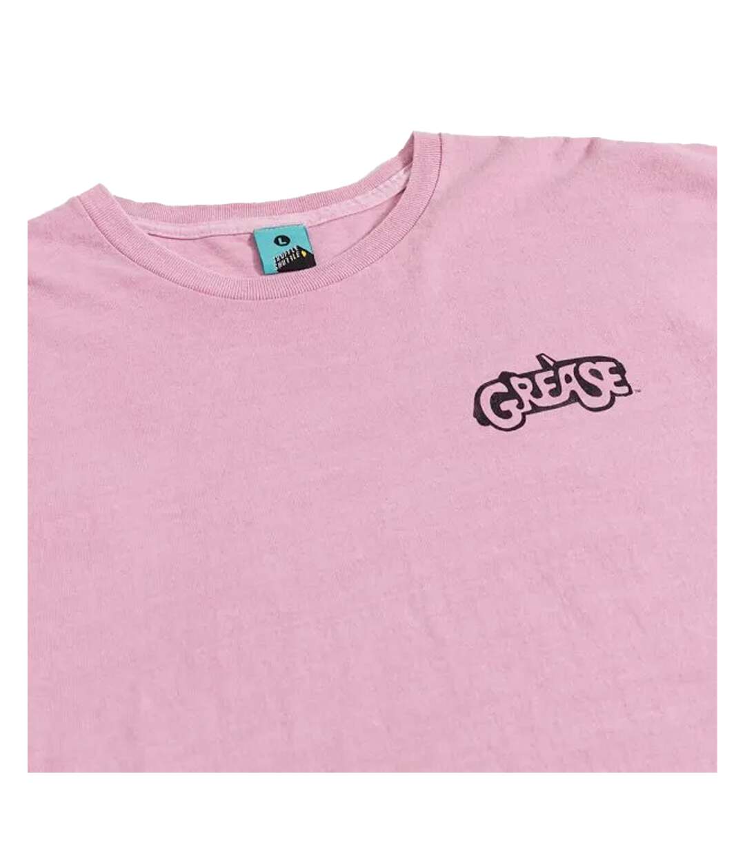 T-shirt Motif/style Rétro Femme Rose Grease-3