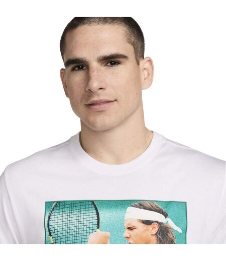 T-shirt Motif/style Imprimé Graphique Rafa Homme Blanc Nike