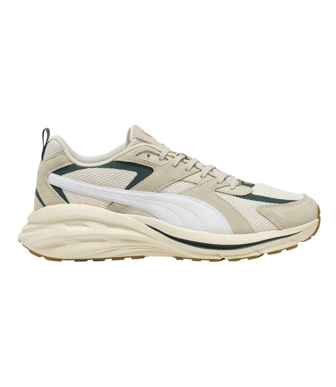 Womens/ladies Hypnotic Suede Low Cut Trainers Alpine White Snow Puma-1
