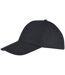 Casquette de baseball buzz unisexe noir SOLS