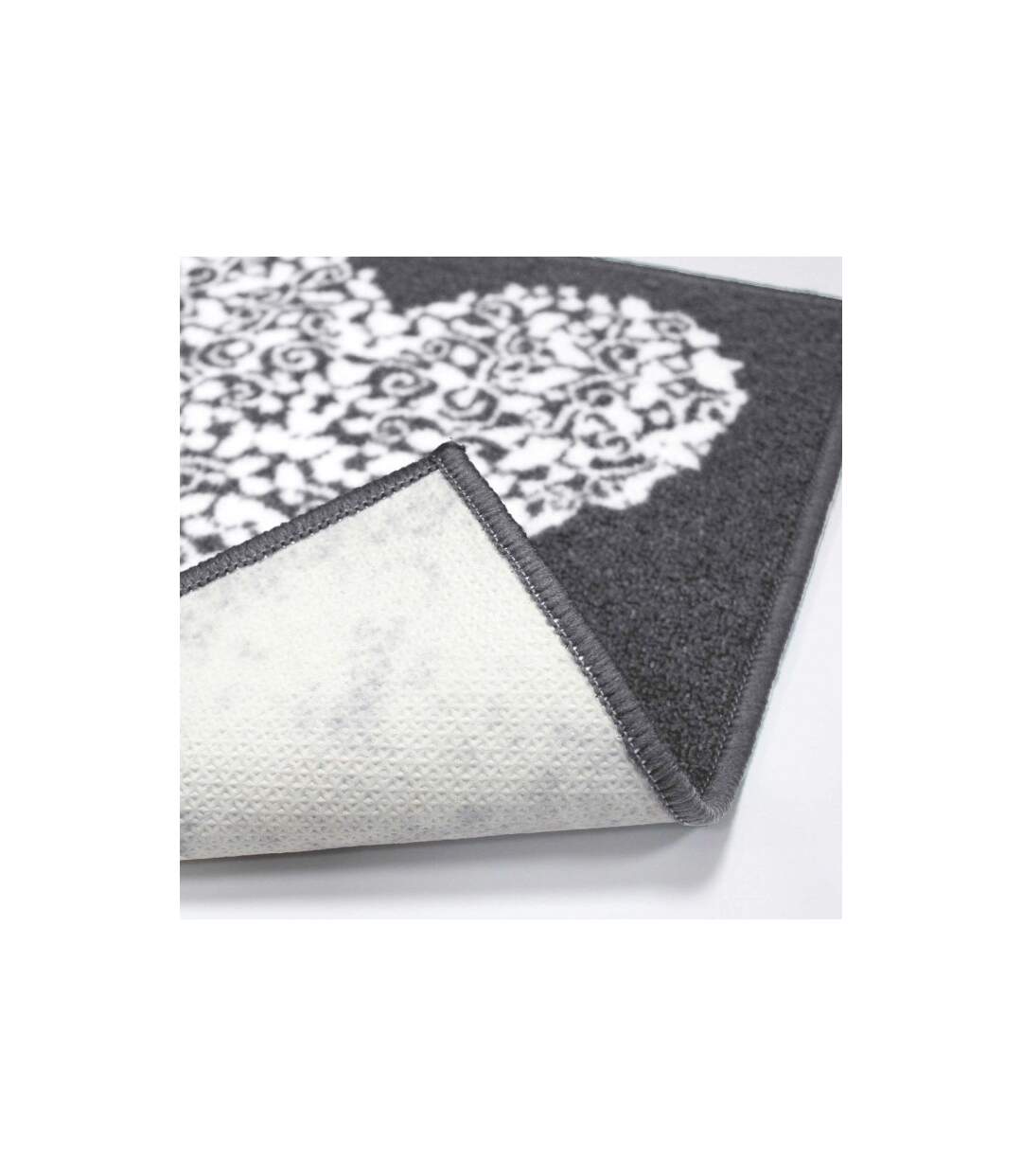 Tapis Déco Multi-Usage Mathilda 50x80cm Gris-3