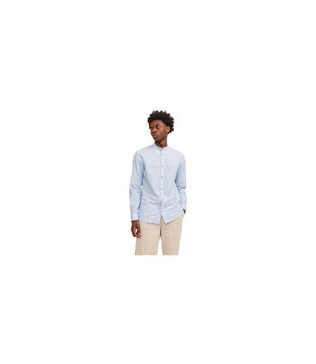 Chemise Manches Longues Homme Bleu Mer Jack And Jones