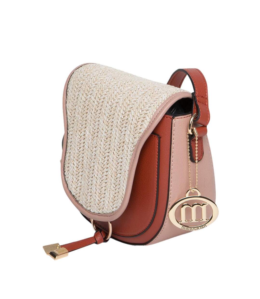 Sac bandoulière Rose Femme Manoukian Ibiza - Taille unique-3