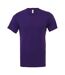 T-shirt unisexe violet Bella + Canvas-1