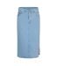 Jupe Mi-longue Femme Bleu Gris Clair Levis-1