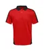Regatta Mens Contrast Coolweave Polo Shirt (Classic Red/Black) - UTRG3573-2