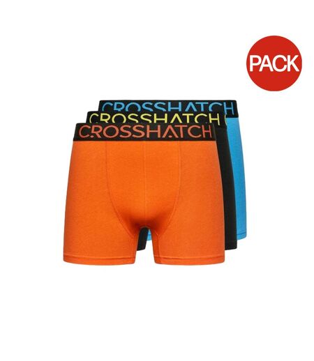 Boxers highlighter homme bleu / orange Duck and Cover