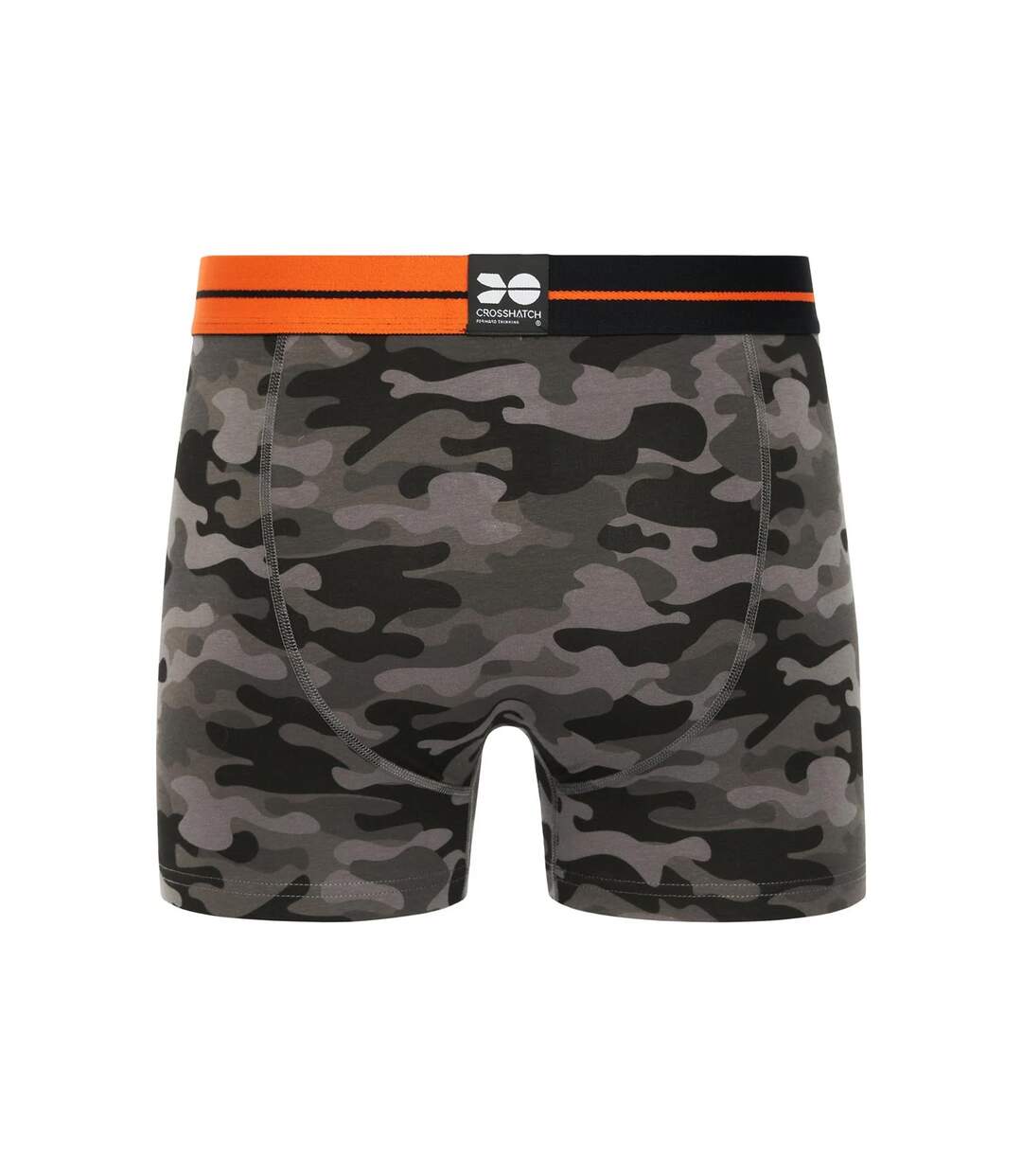 Boxers Endocamo Homme Orange Crosshatch-2