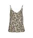 Débardeur zèbre noir/beige femme vero moda eassy-2