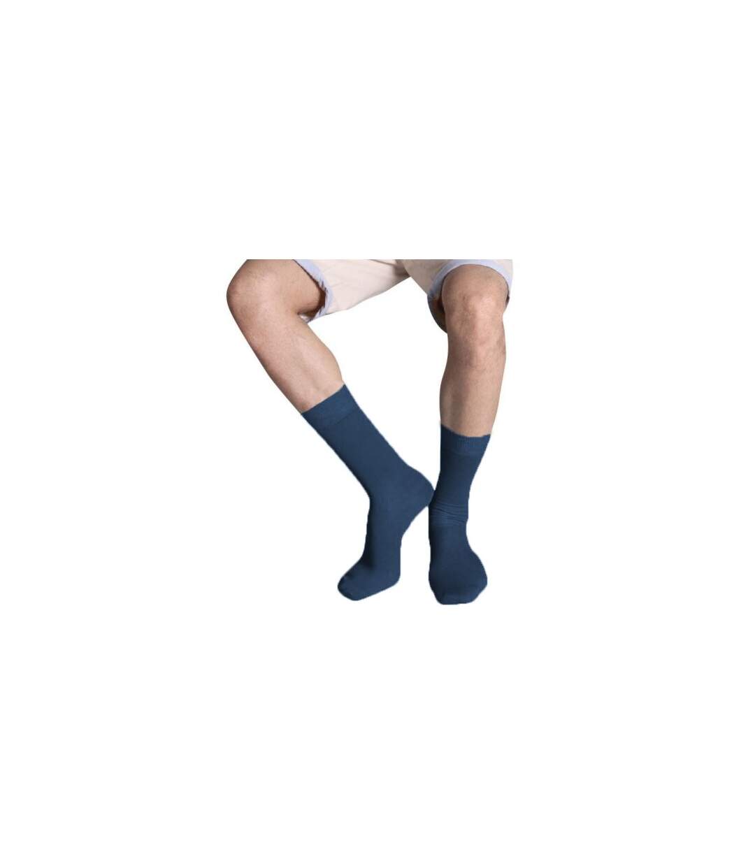 Cotton city chaussettes homme bleu marine Kariban