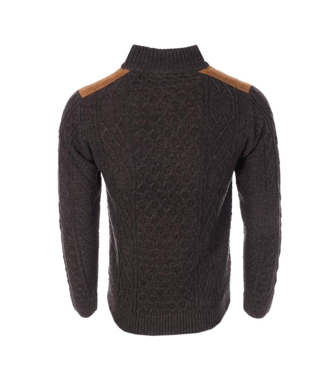 Pull gris  homme rms26 irlandais-2