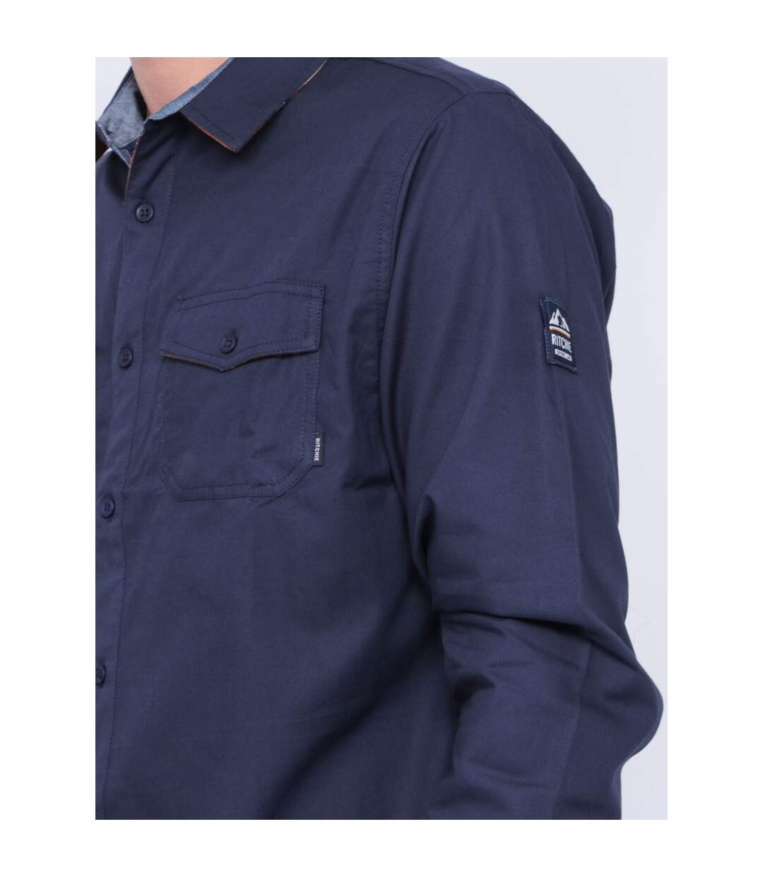 Chemise manches longues pur coton TYREX-3
