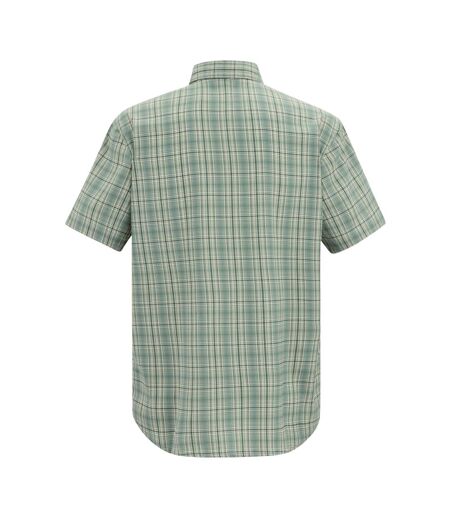Chemise Motif/style À Carreaux Begarno Homme Bleu Clair Regatta