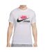 T-shirt Blanc Homme Nike Wild - L