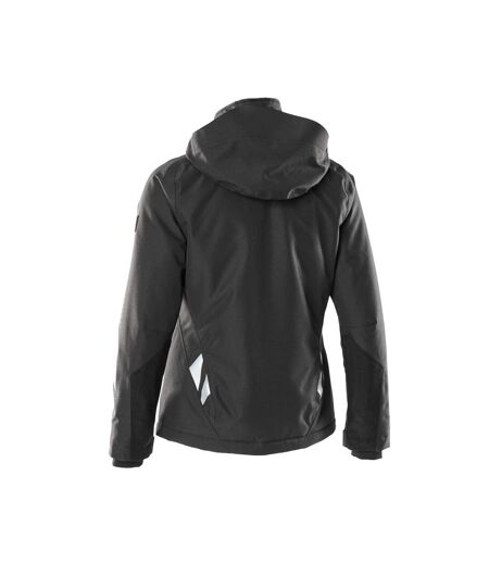Womens/ladies Accelerate Shell Jacket Black Mascot