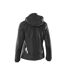 Womens/ladies Accelerate Shell Jacket Black Mascot-2