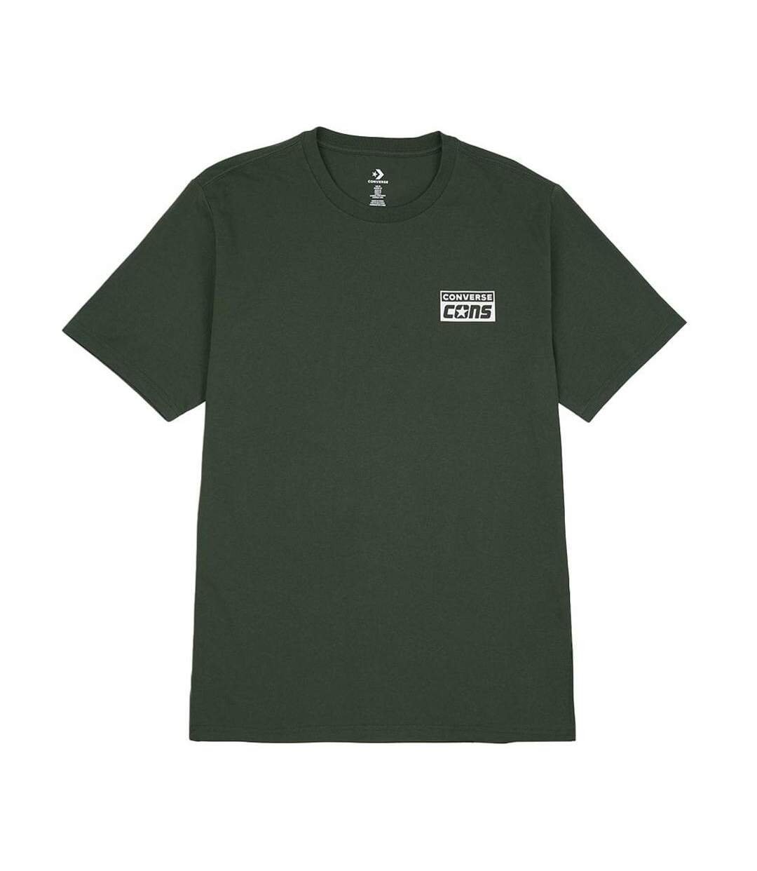 T-shirt vert foncé homme converse cons graphic - l-1