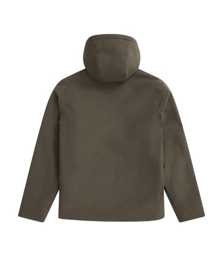 Mens Jack Borg Lined Jacket Green Animal