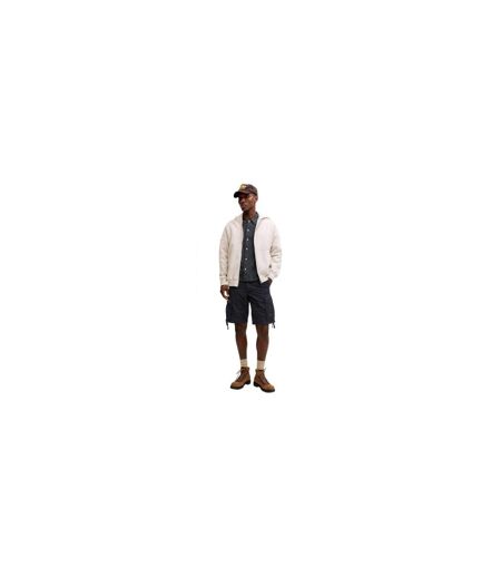 Mens Cole Frank Relaxed Fit Cargo Shorts Black Jack And Jones