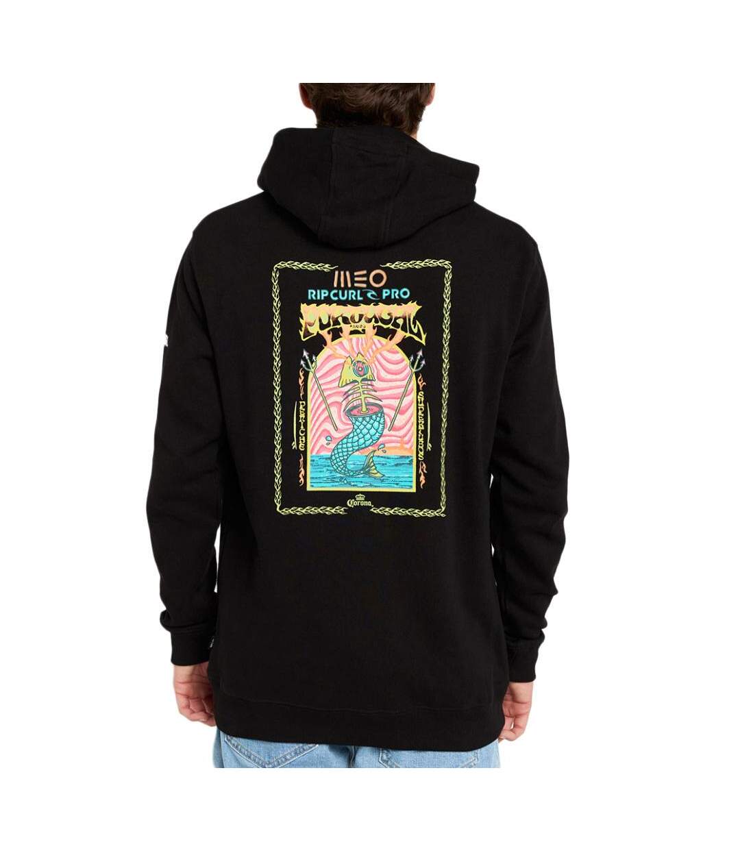 Sweat à capuche noir homme rip curl meo rip curl pro-2