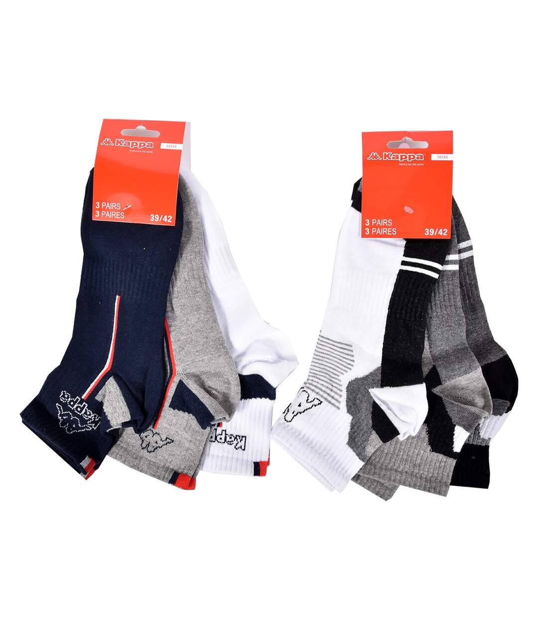 Chaussettes homme KAPPA Socquettes Pack de 12 paires QUARTER KAPPA SPORT