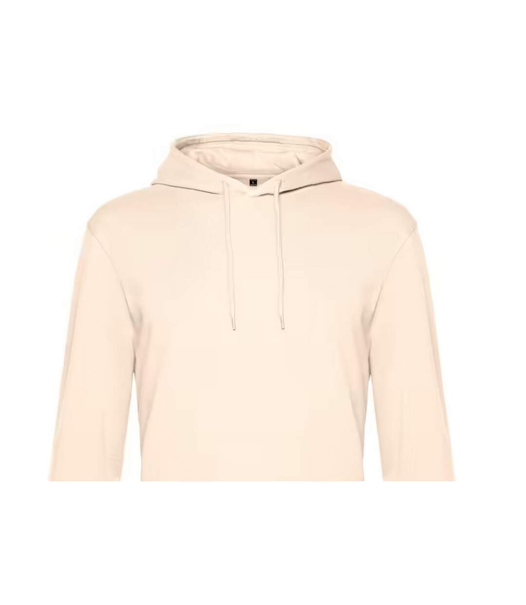 Sweat À Capuche Motif/style Uni Homme Rose Pâle B&C-2