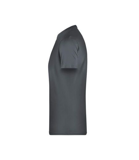 T-shirt Basic Homme Graphite Uni James And Nicholson