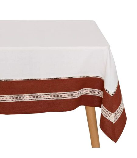 Nappe en Coton Nuba 150x250cm Blanc