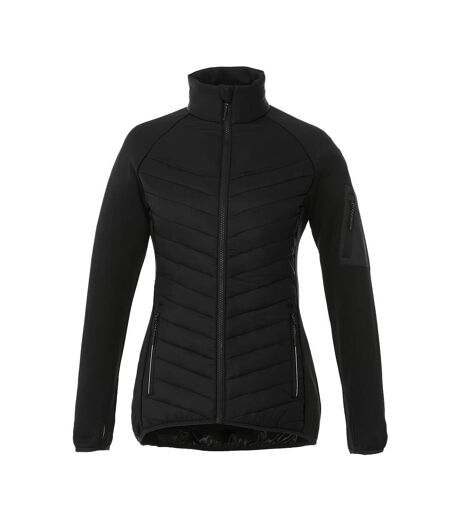 Elevate Womens/Ladies Banff Hybrid Insulated Jacket (Solid Black) - UTPF1927